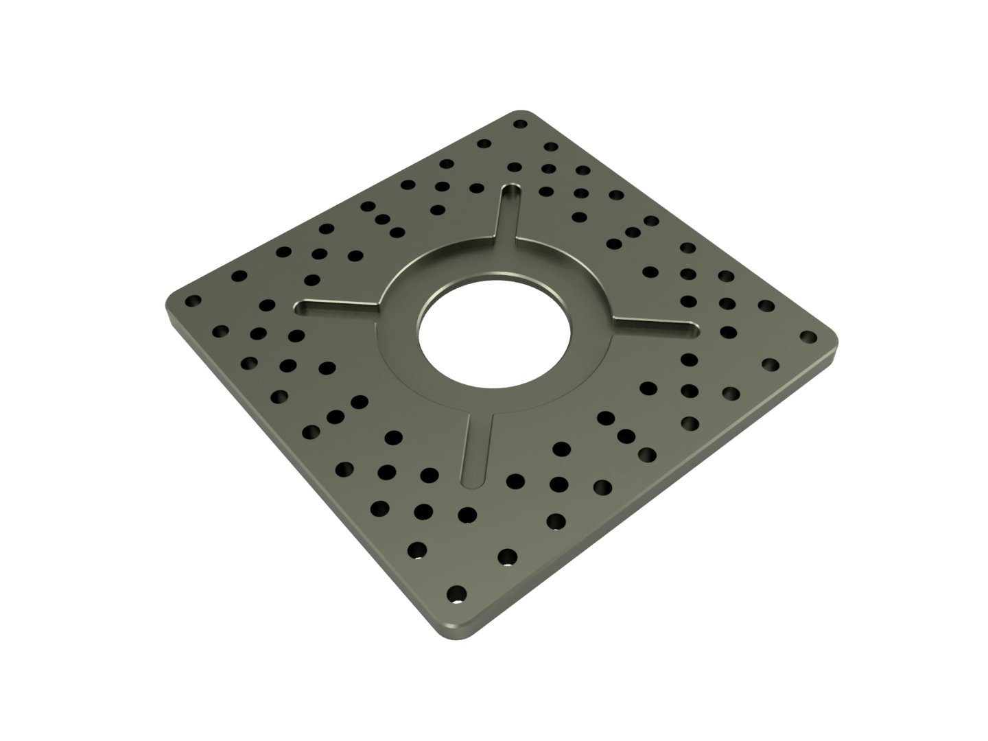 Small Mounting Plate (235 x 235 x 12)mm