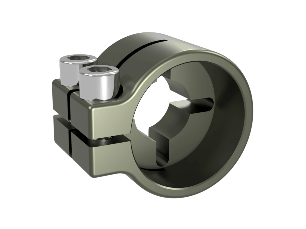 Scaff to 1 Inch Reducer Clamp